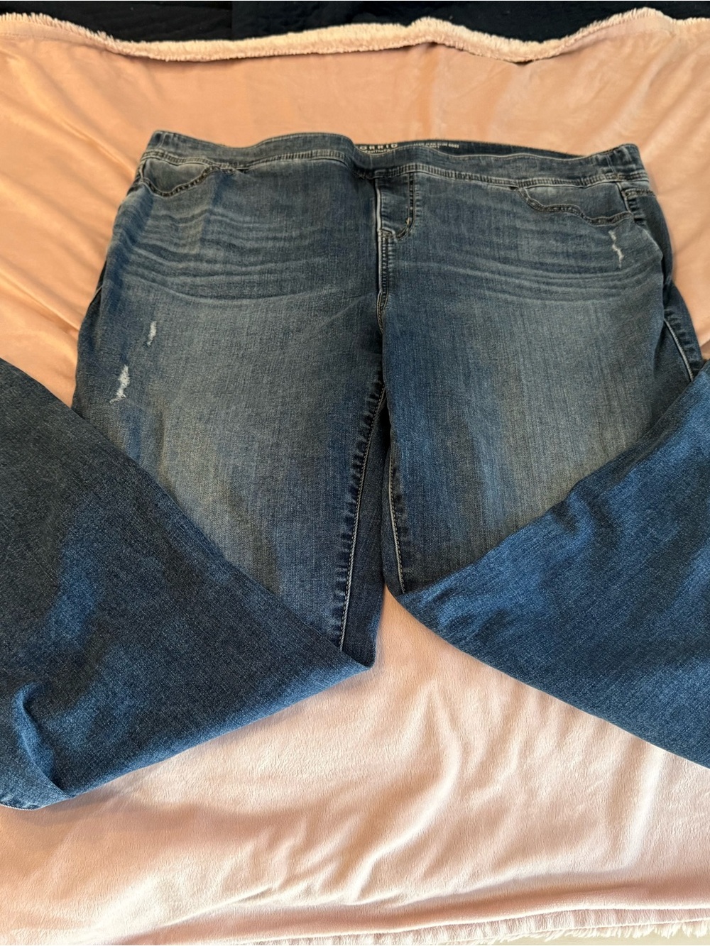 torrid Dark Blue Lean Jean Slim Bootcut super soft Jeans 3R